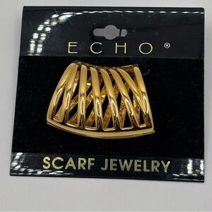 Echo Luxurious Gold Scarf Accessory